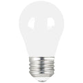 5 W, Compact LED Bulb, White, A15, 3000K Temp. Frosted, Dimmable, PK2
