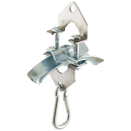 Cable Saddle, 1-25Lb, w/Safety Clip, Steel