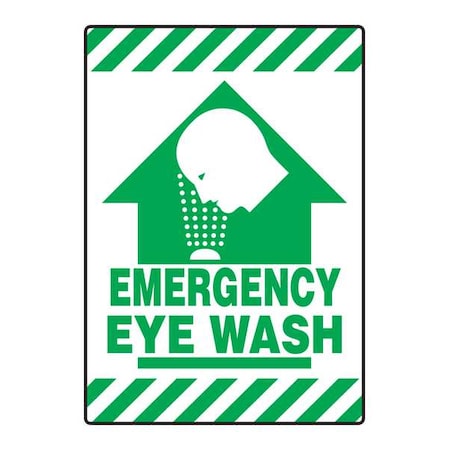 Floor Sign, Vertical Rectangle, English, PSR633