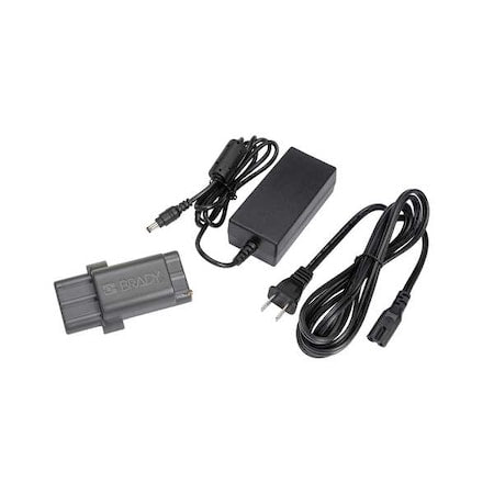 Brady M210 Power Kit with AC adapter and battery pack