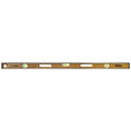 Box Level, 6 Vials, Bamboo Frame, 48" L