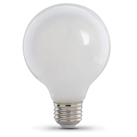 LED, 3.8 W, G25, Medium Screw (E26), PK3