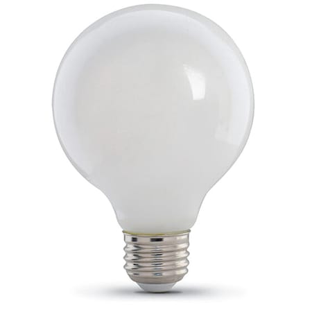 LED, 5.5 W, G25, Medium Screw (E26), PK3