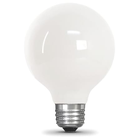 LED, 5.5 W, G25, Medium Screw (E26), PK3