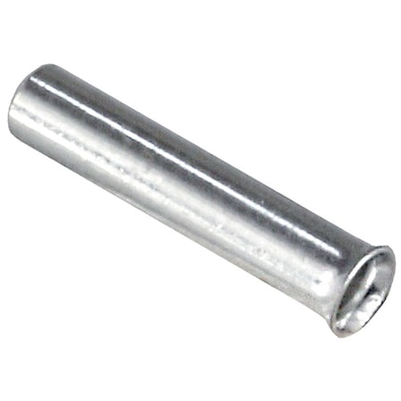 Ferrule, Copper, 0.39 in L, PK100