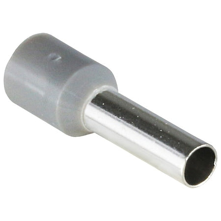 Ferrule, Copper, 0.67 in L, PK100