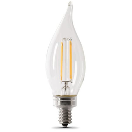5.5 W, BA10, Candelabra Screw (E12), PK4