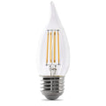 LED, 3.3 W, BA10, Medium Screw (E26), PK2