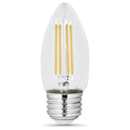 LED, 3.3 W, B10, Medium Screw (E26), PK2