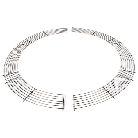 Birdscreen Kit,3/4 in Wire Spacing,SS