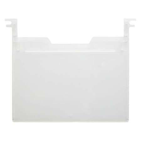 Clear Plastic Stack Bin, 5 in L, 3 in W