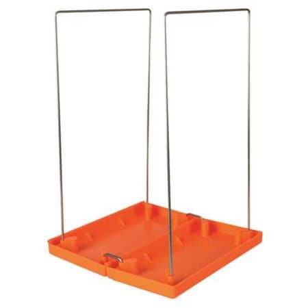 Biohazard Bag Holder, 27-1/8 In. H