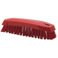 7"L Red Scrub Brush