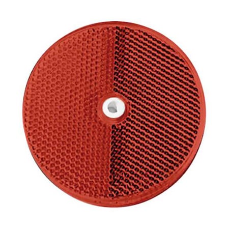 Color Reflector, Oval , Red, 12, u0022 L