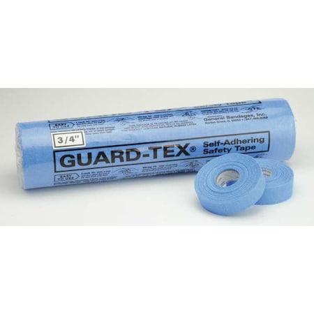 Safety Tape, Blue, 3/4 x 30 yd. L, PK16
