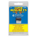 Disc Magnet, Neodymium, 4 lb. Pull, PK6