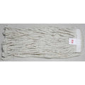 String Wet Mop, 19.2 oz Dry Wt, Quick Change Connection, Cut-End, Natural, Cotton