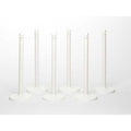 Medium Duty Stanchion, 40 In. H, PK6