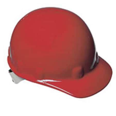Hard Hat, Super Eight E2, Thermoplastic, 8 Point Ratchet, Type 1, Class E, Red