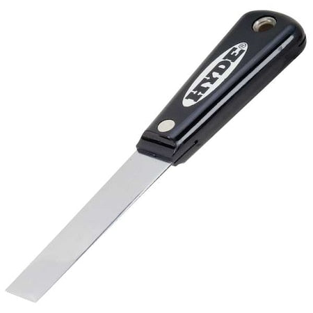 Putty Knife, Flexible, 3/4", Carbon Steel