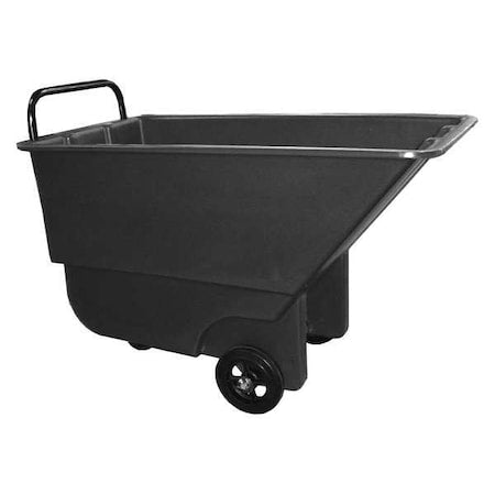 Tilt Truck, 48 in, 26 in, Black, 275 lb