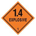 DOT Label, 4 In. H, 4 In. W, Vinyl, PK250