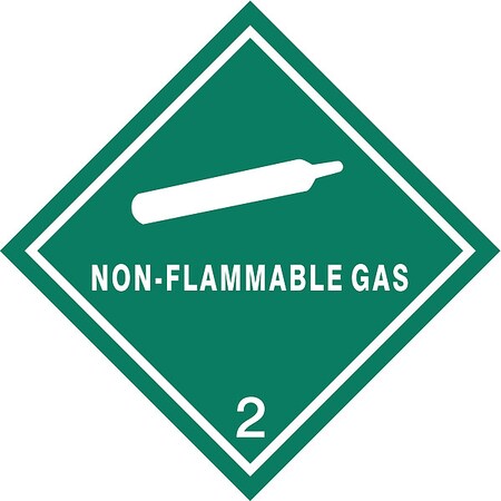 DOT Label, 4 In. W, 4 In. H, PK500