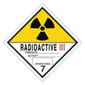 DOT Label, 4 In. W, Vinyl, PK25