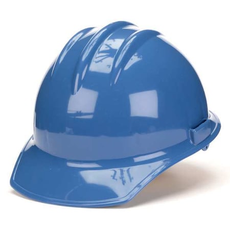 Hard Hat, Classic, Polyethylene, 6 Point Ratchet, Type 1, Class E, Blue