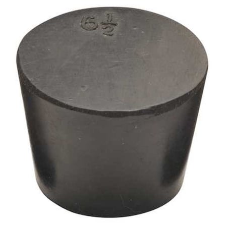 Stopper, 25mm, Black, PK16