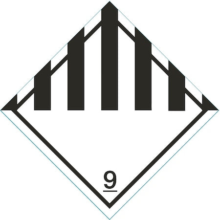 DOT Label, 4 In. H, 4 In. W, PK250