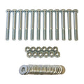 Barricade Hardware Kit, Silver