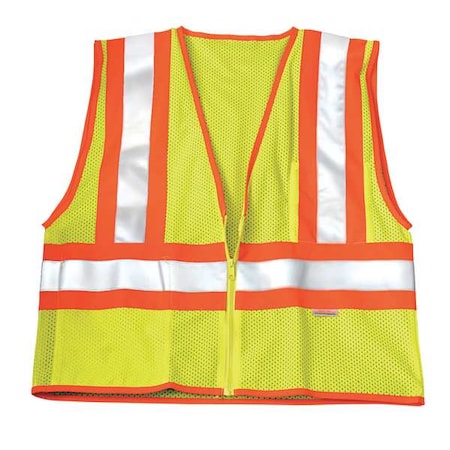 Large Class 2 High Visibility Vest, Lime