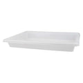 Food Box Food/Tote Box, White, Polyethylene