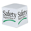 Slogan Memo Cube, Safety Begins Here