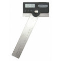 Digital Protractor, SS, 6 In, 0 to 180 deg