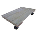 GnrlPurposeDlly, 5in, 24in, Brn, Wood, 900lb