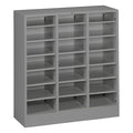 Literature Sorter 21 Compartments, Medium Gray