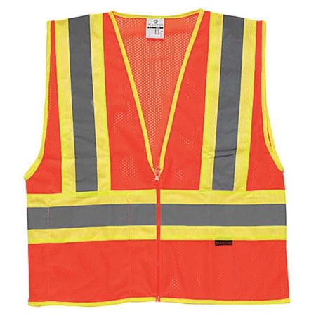 Medium Class 2 High Visibility Vest, Orange