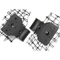 Bird Net Mount Clip, 6inW, 2 1/2in H, PK250