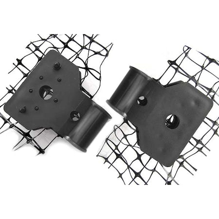 Bird Net Mount Clip, 6inW, 2 1/2in H, PK250
