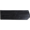 Plastic Divider, Black, 14 in L, 4 1/2 in H, 6 PK