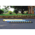 Parking Curb, 72 x 4 x 8 In, Black/Yellow