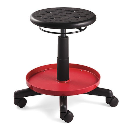 Value-Line Maintenance Repair Stool, 16-21" St Ht