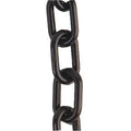 Plastic Chain, Black, 300 ft Length, Gloss