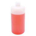 Bottle, Narrow Mouth, 1000 mL, HDPE, PK6
