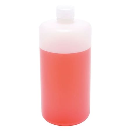 Bottle, Narrow Mouth, 1000 mL, HDPE, PK6