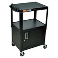 Audio-Visual Cart, 300 lb., 24 In. L