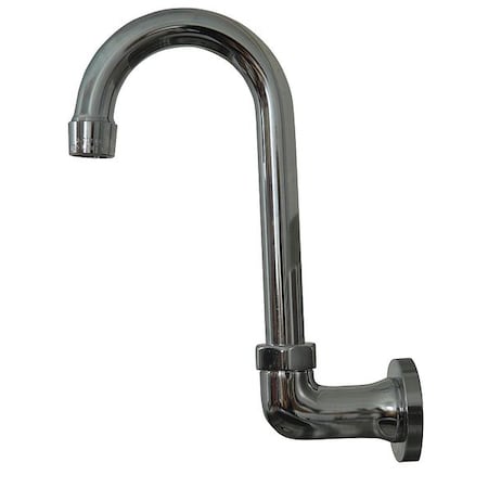 Gooseneck Kitchen Faucet, Manual, Single Hole Mount, 1 Hole