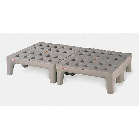 Dunnage Rack, 1500 lb., Polyethylene, 30 W